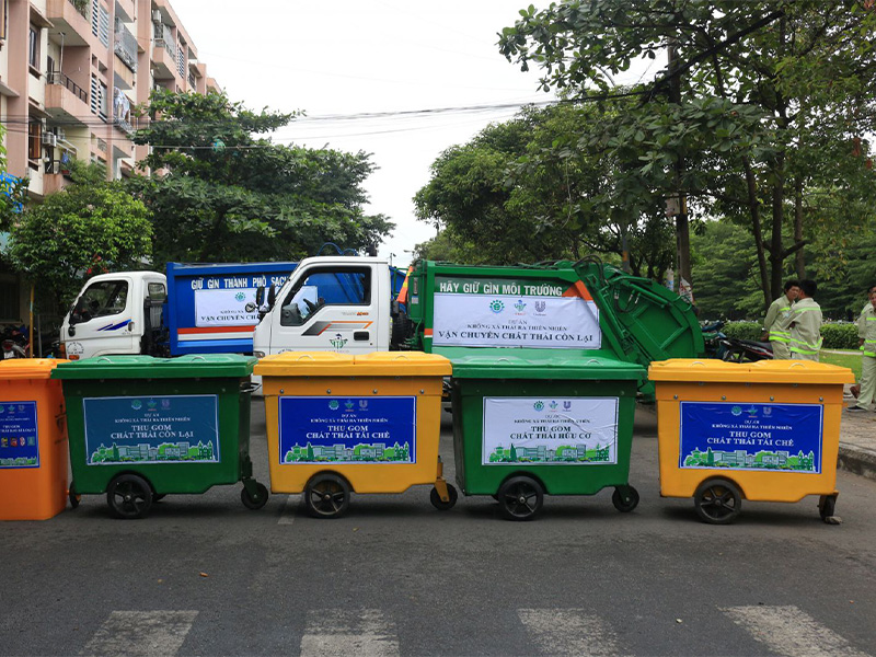 Truyền thông và mở rộng dự án Phân loại rác tại nguồn tại Quận Tân Phú