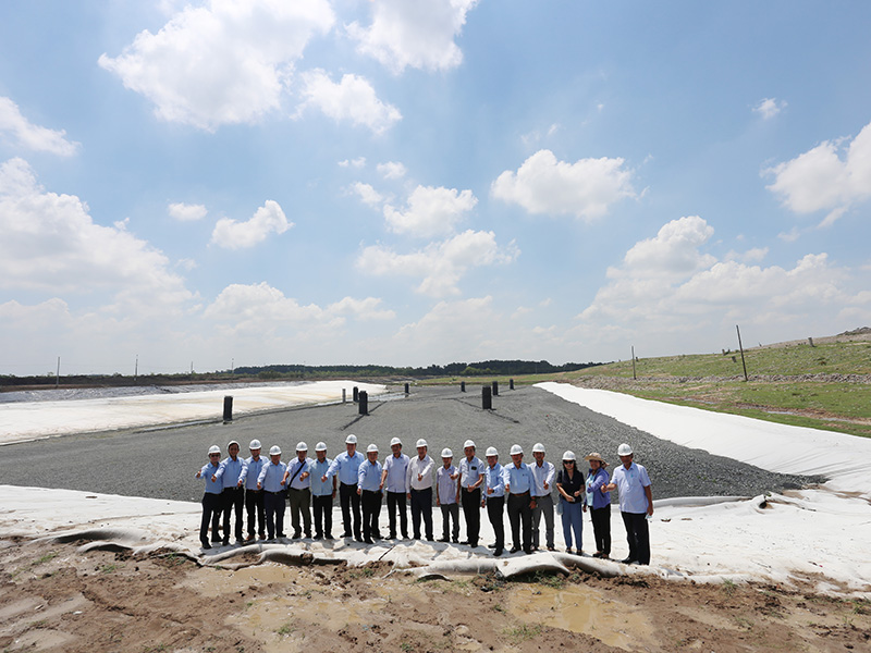 NGHIỆM THU Ô CHÔN LẤP SỐ 4 HOÀN THIỆN BÃI CHÔN LẤP SỐ 3  CÔNG TRƯỜNG XỬ LÝ RÁC PHƯỚC HIỆP, CỦ CHI
