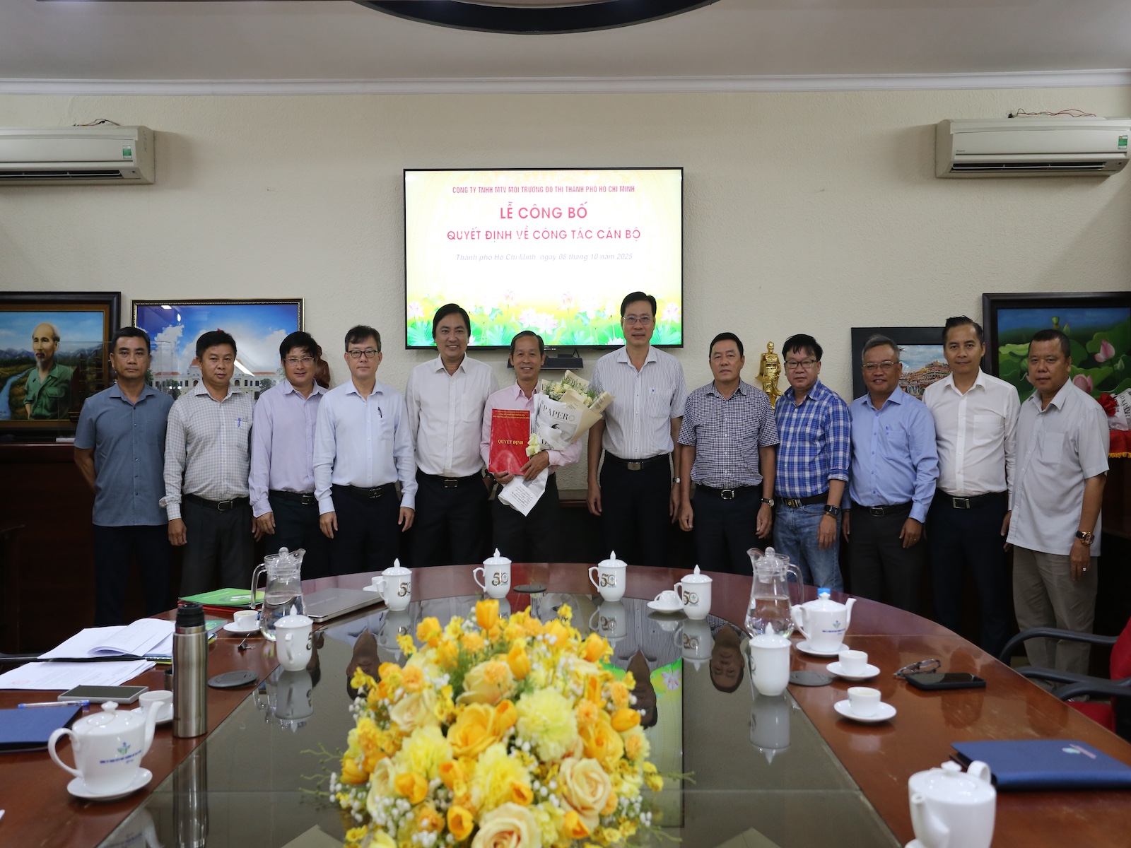 CÔNG TY TNHH MTV MÔI TRƯỜNG ĐÔ THỊ TP.HCM THÀNH LẬP CHI NHÁNH KINH DOANH XĂNG DẦU