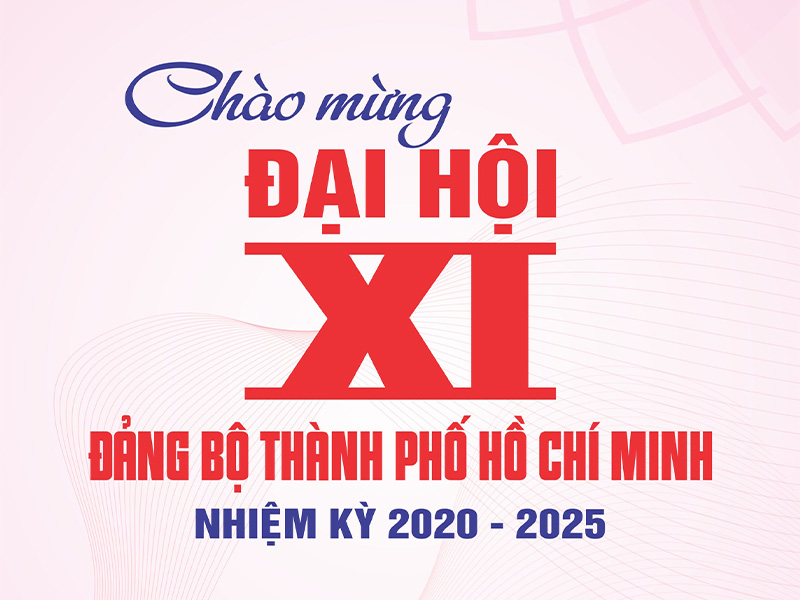 INFOGRAPHIC CHÀO MỪNG ĐẠI HỘI ĐẢNG BỘ TP.HCM NHIỆM KỲ 2020-2025