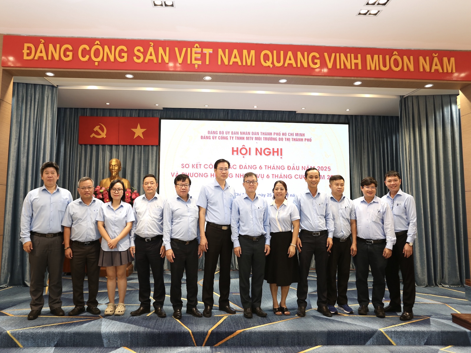 HỘI NGHỊ SƠ KẾT CÔNG TÁC ĐẢNG 6 THÁNG ĐẦU NĂM 2025 VÀ PHƯƠNG HƯỚNG NHIỆM VỤ 6 THÁNG CUỐI NĂM 2025
