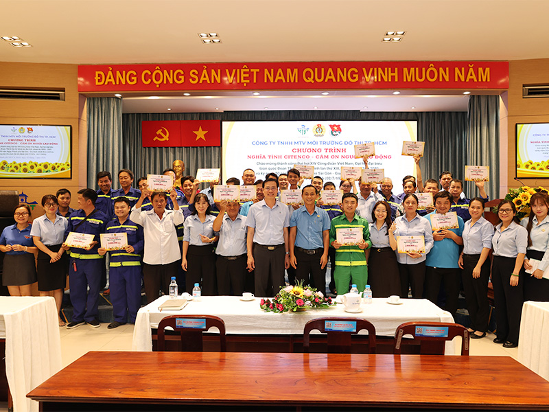 Chương trình Nghĩa tình Citenco - Cảm ơn Người lao động năm 2026